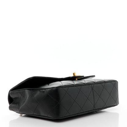 Chanel Lambskin Quilted Medium Single Flap Black 4 of 12