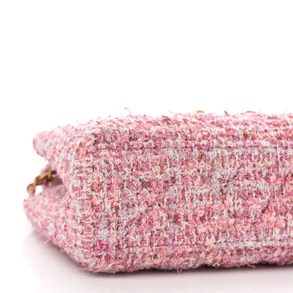 Chanel Tweed Quilted Nano Kelly Shopper Pink 9 of 11