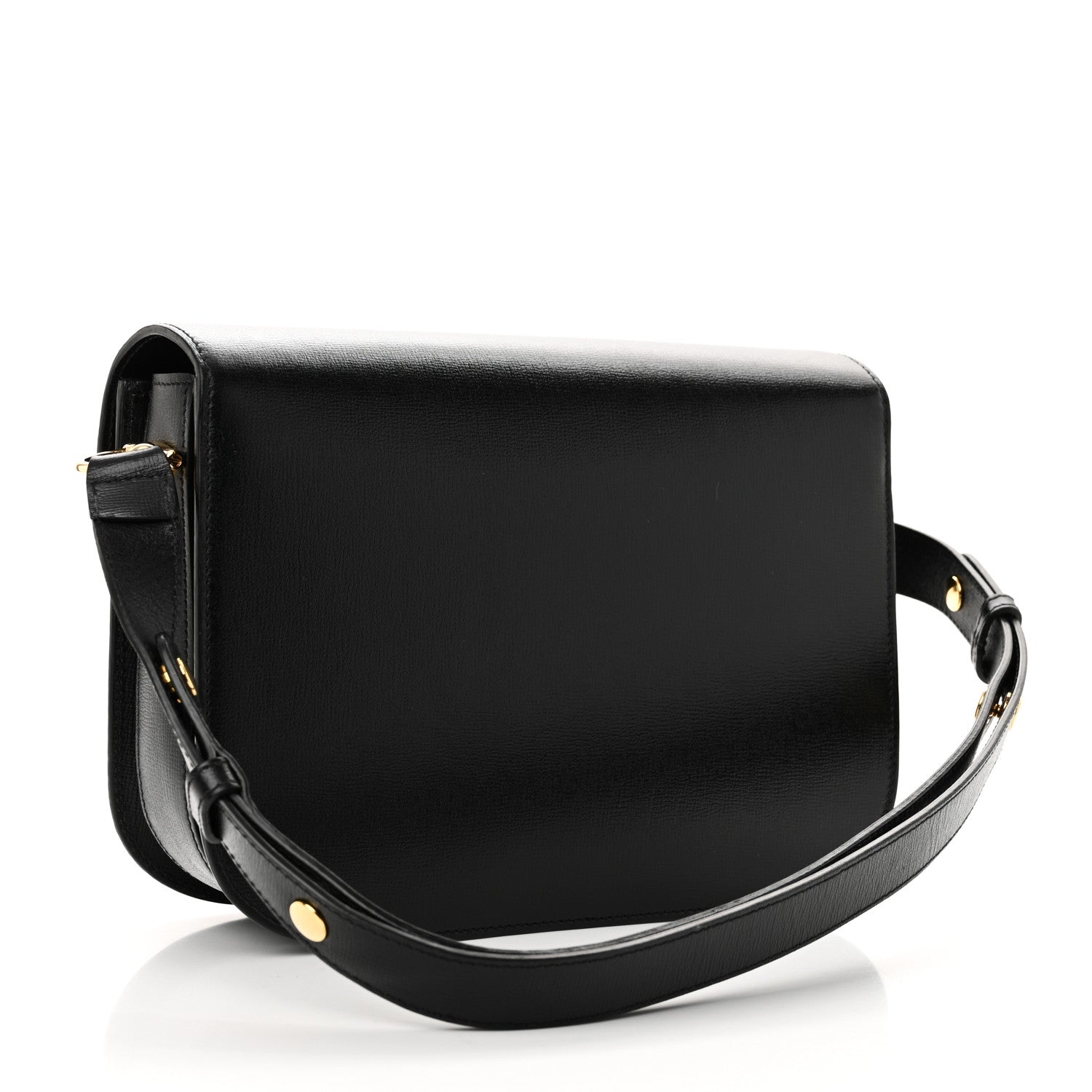 Gucci Azalea Calfskin Horsebit 1955 Shoulder Bag Black 3 of 10