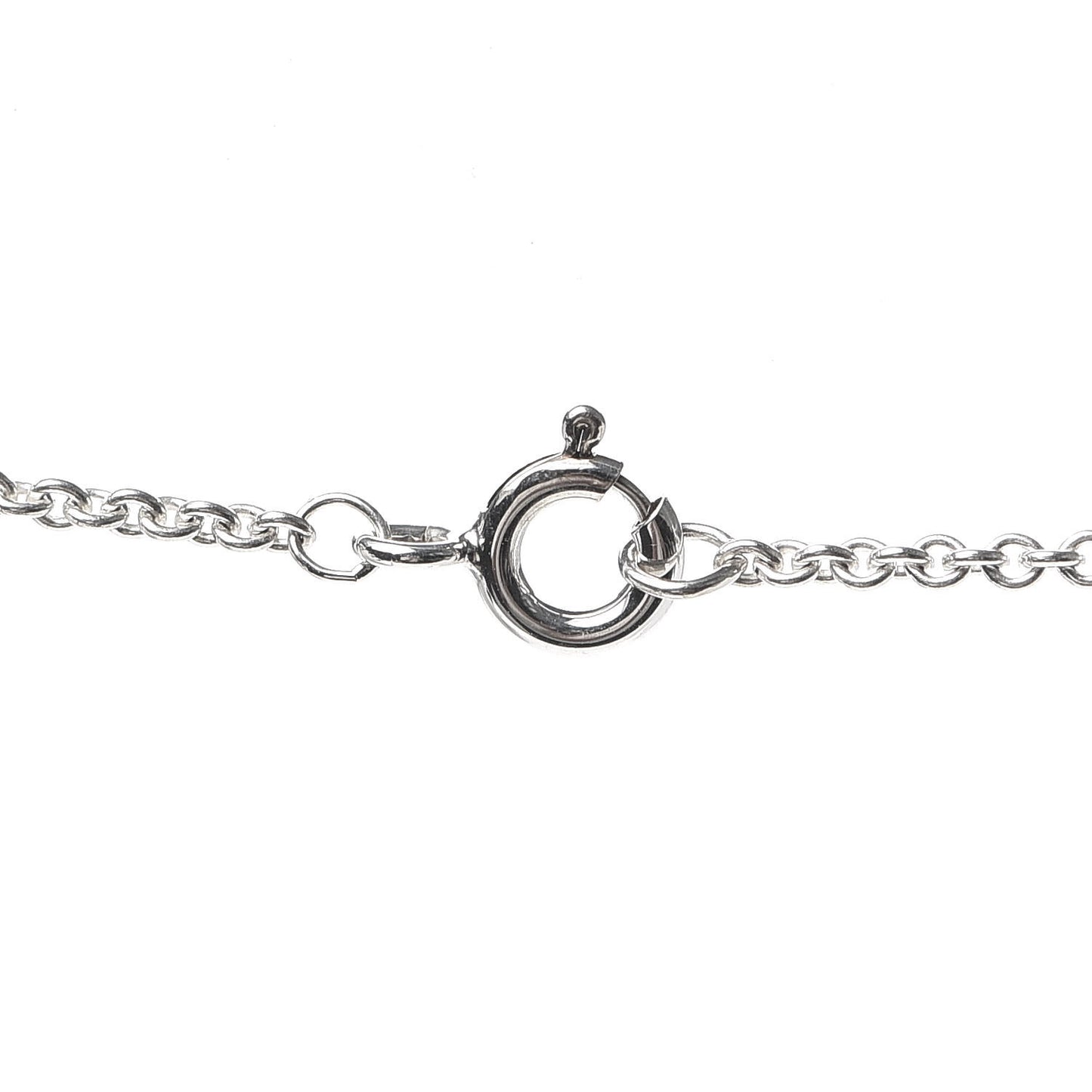 Sterling Silver Heart Lariat Necklace