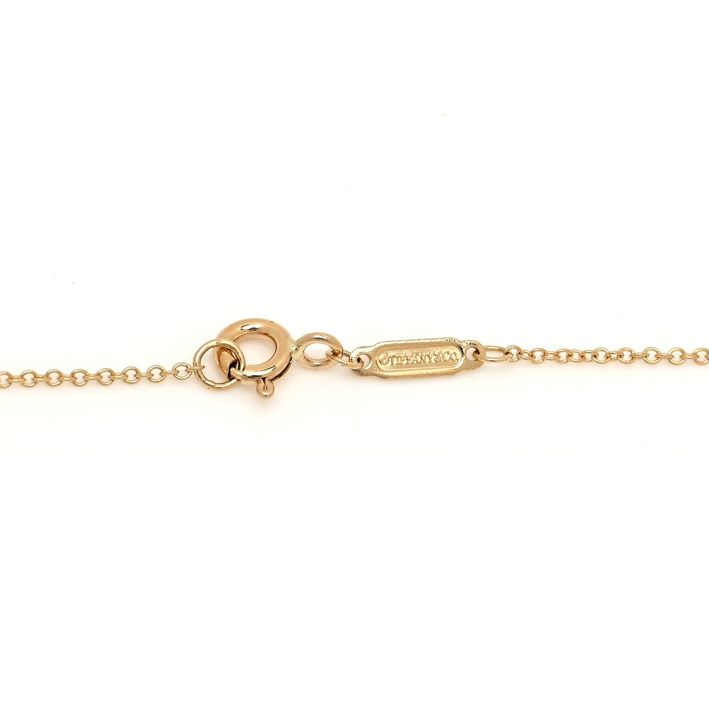 18K Yellow Gold Lock and Key Pendant Necklace