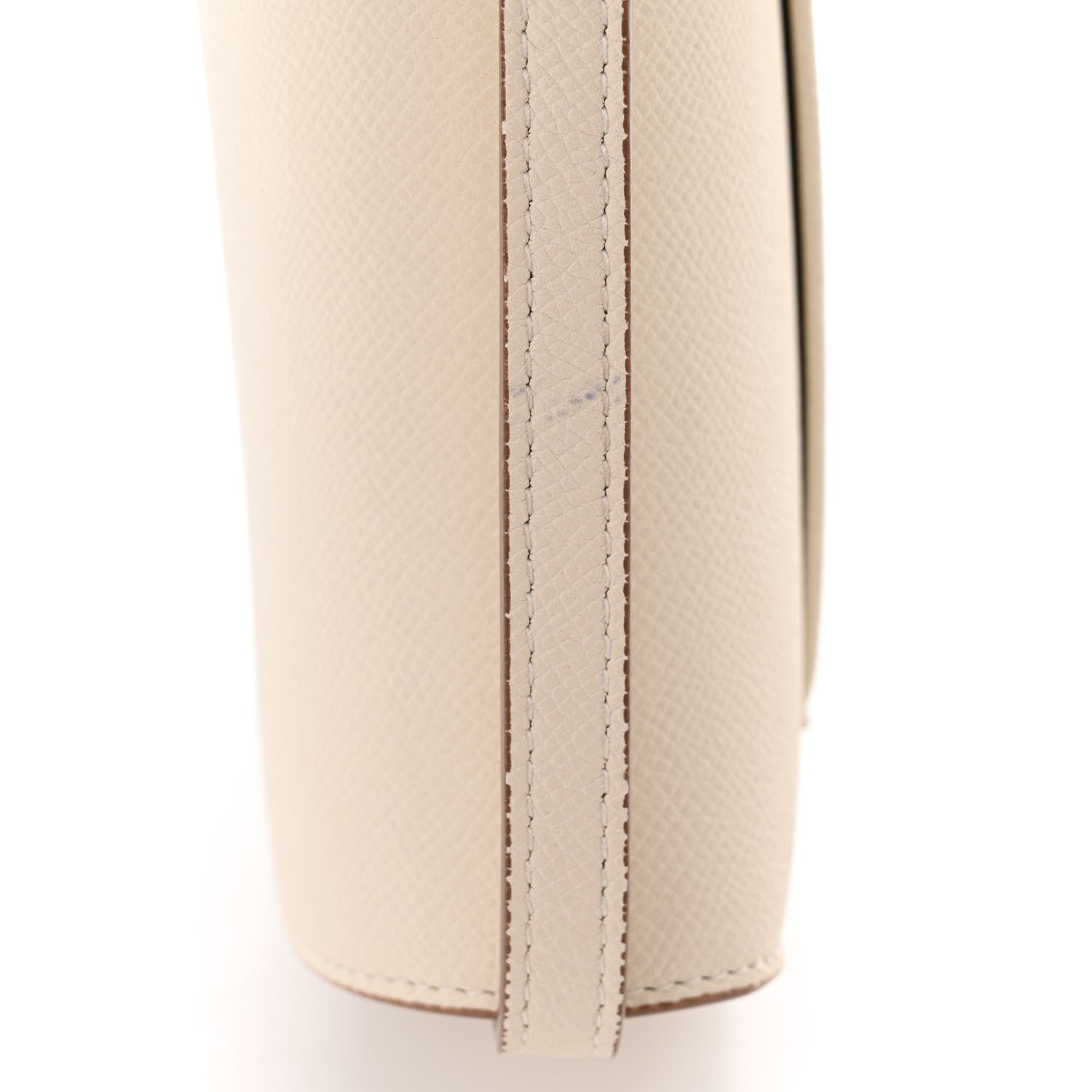 Celine Grained Calfskin Small Trotteur White 14 of 14