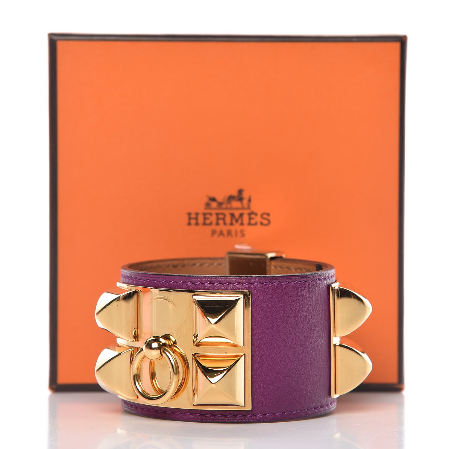 Hermes Swift Collier de Chien CDC Bracelet S Anemone 9 of 9