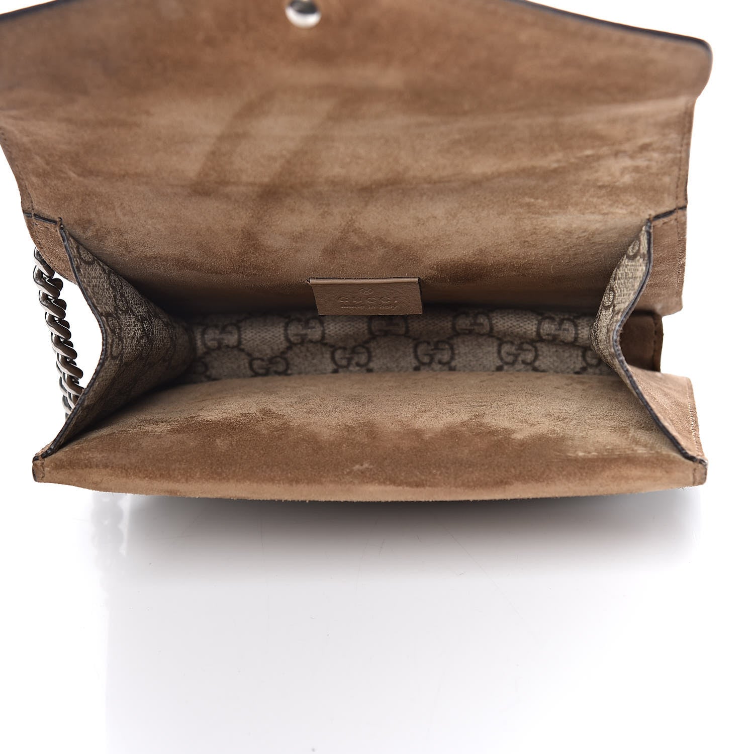 Gucci GG Supreme Monogram Mini Dionysus Shoulder Bag Taupe 5 of 12