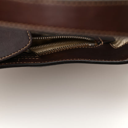 Prada Jacquard Logo Hobo Corda Bruciato 14 of 17