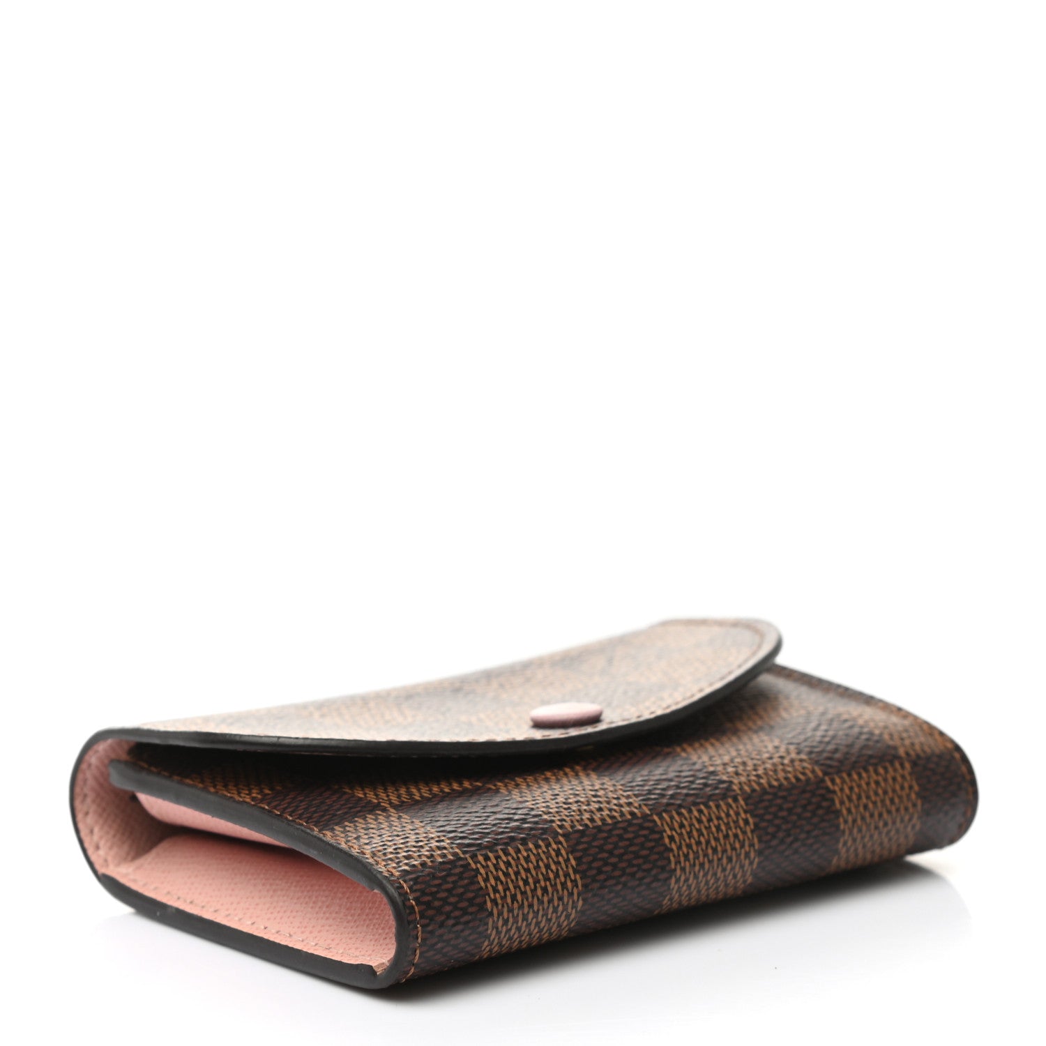 Louis Vuitton Damier Ebene Rosalie Coin Purse Rose Ballerine 4 of 7