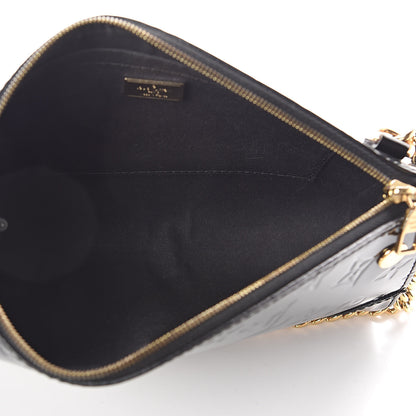 Louis Vuitton Vernis Santa Monica Clutch Noir Magnetique 5 of 8