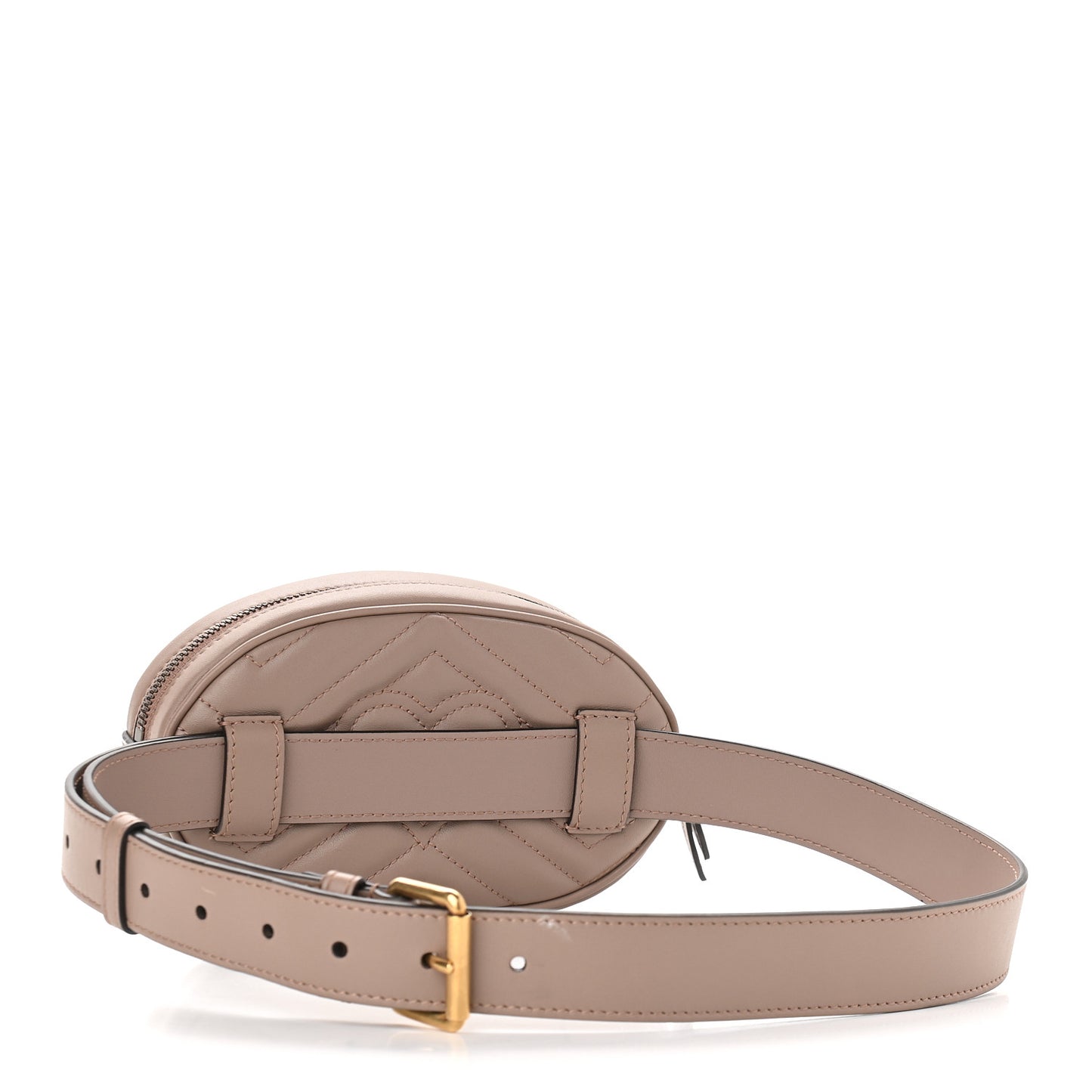 Calfskin Matelasse GG Marmont Belt Bag 85 34 Porcelain Rose