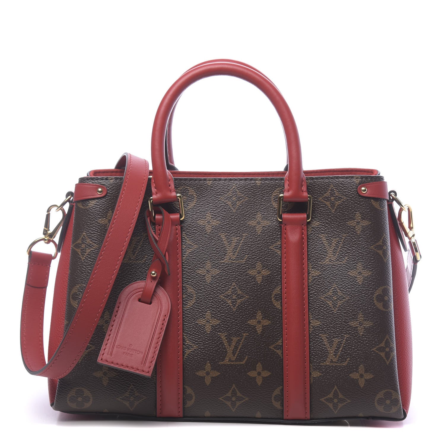 Louis Vuitton Monogram Soufflot BB Cherry 1 of 11