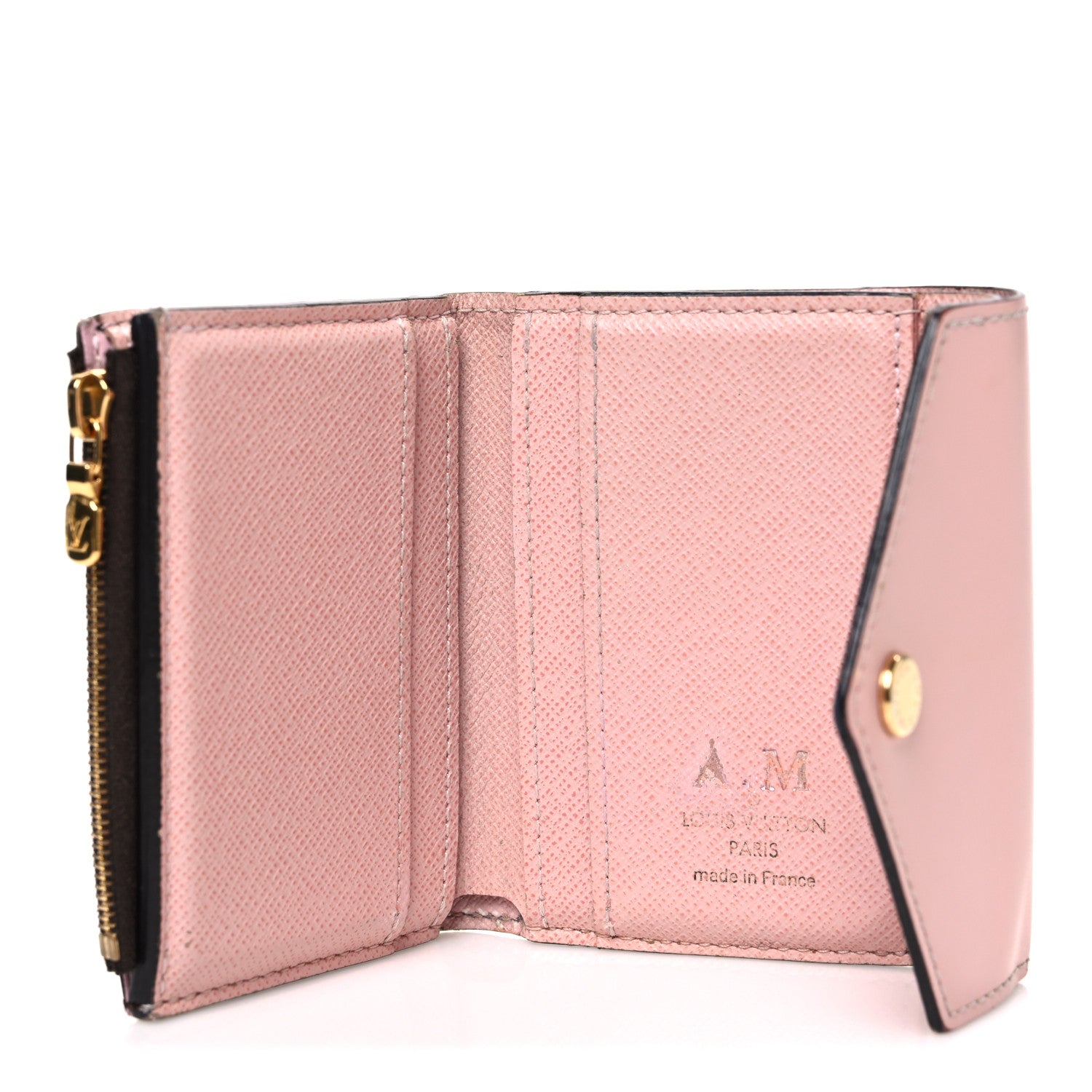 Louis Vuitton Monogram Zoe Wallet Rose Ballerine 5 of 8