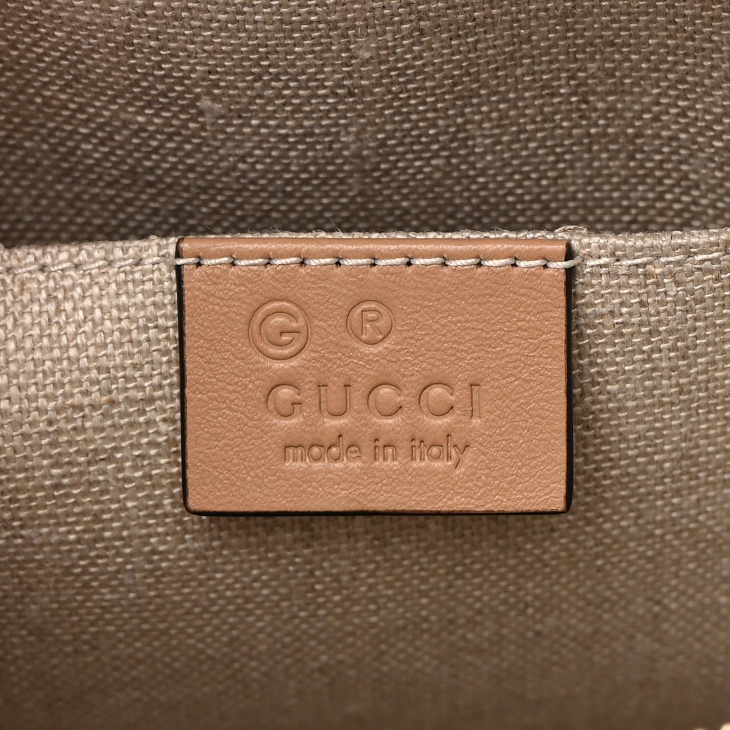 Soft Microguccissima Mini Dome Bag Camelia