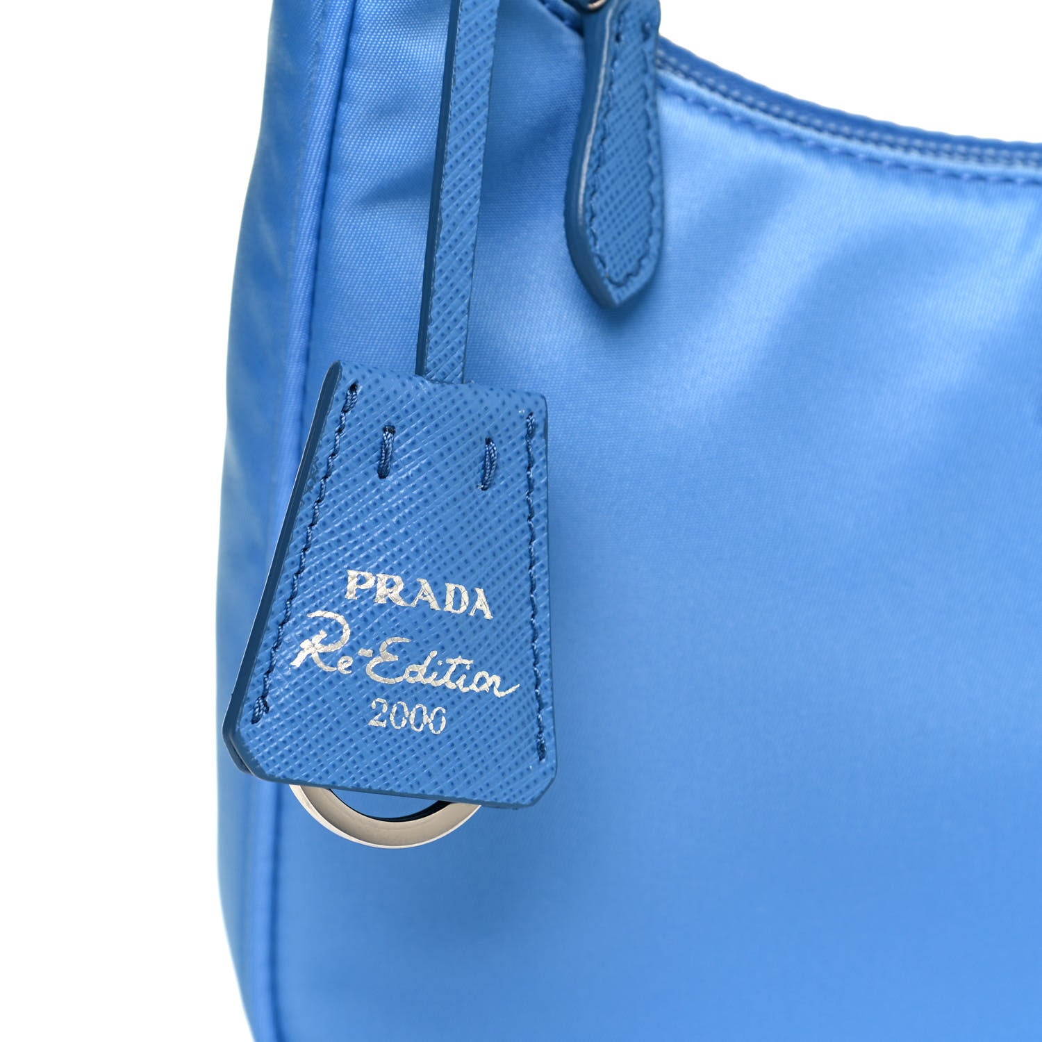 Prada Re-Nylon Saffiano Mini Re-Edition 2000 Bag Pervinca 10 of 11