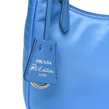 Prada Re-Nylon Saffiano Mini Re-Edition 2000 Bag Pervinca 10 of 11