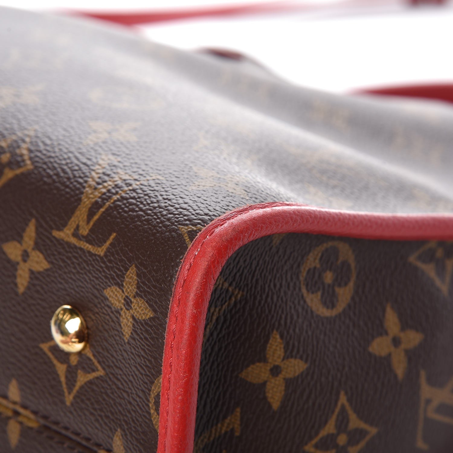 Louis Vuitton Monogram Popincourt PM Red 9 of 16