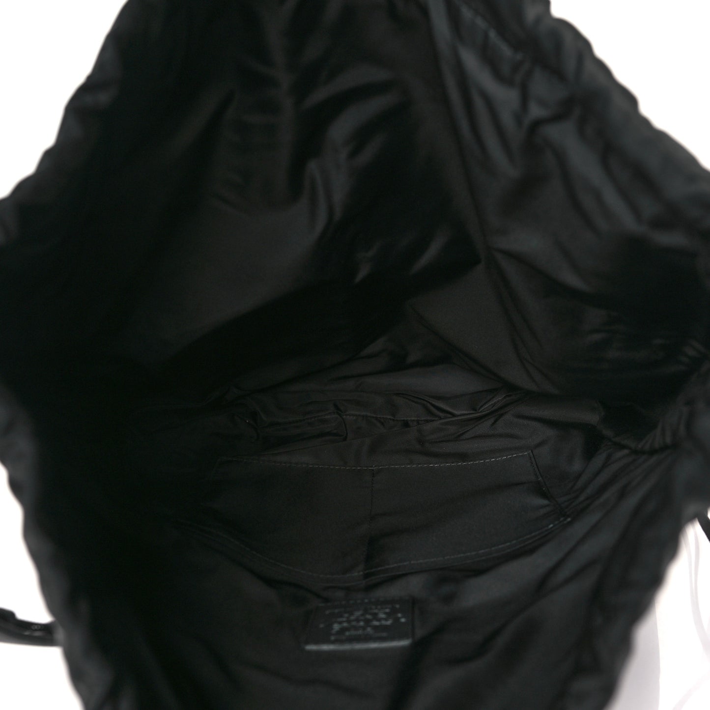 Monogram 3D 2054 Drawstring Backpack Grey Black