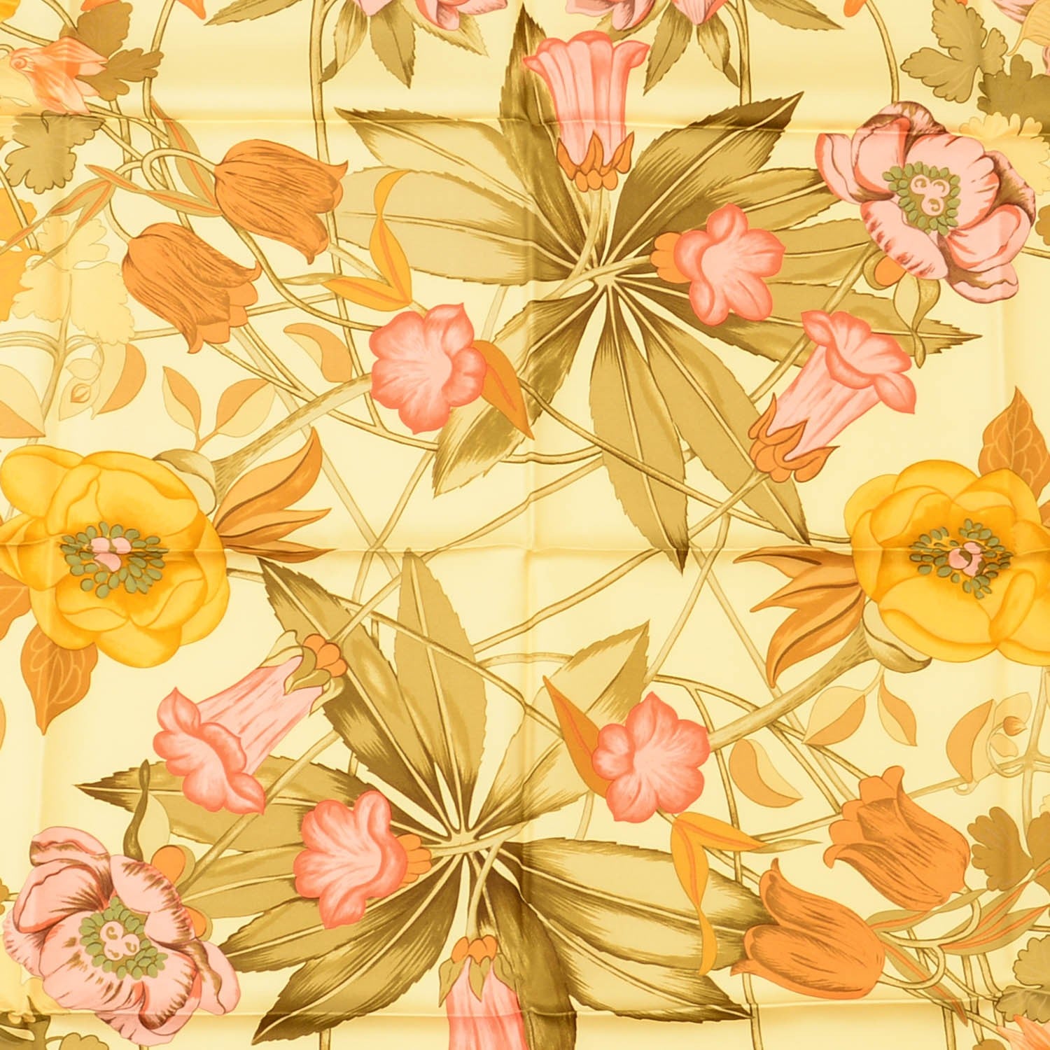 Hermes Silk Fleurs D'Hellade Scarf 90 1 of 5