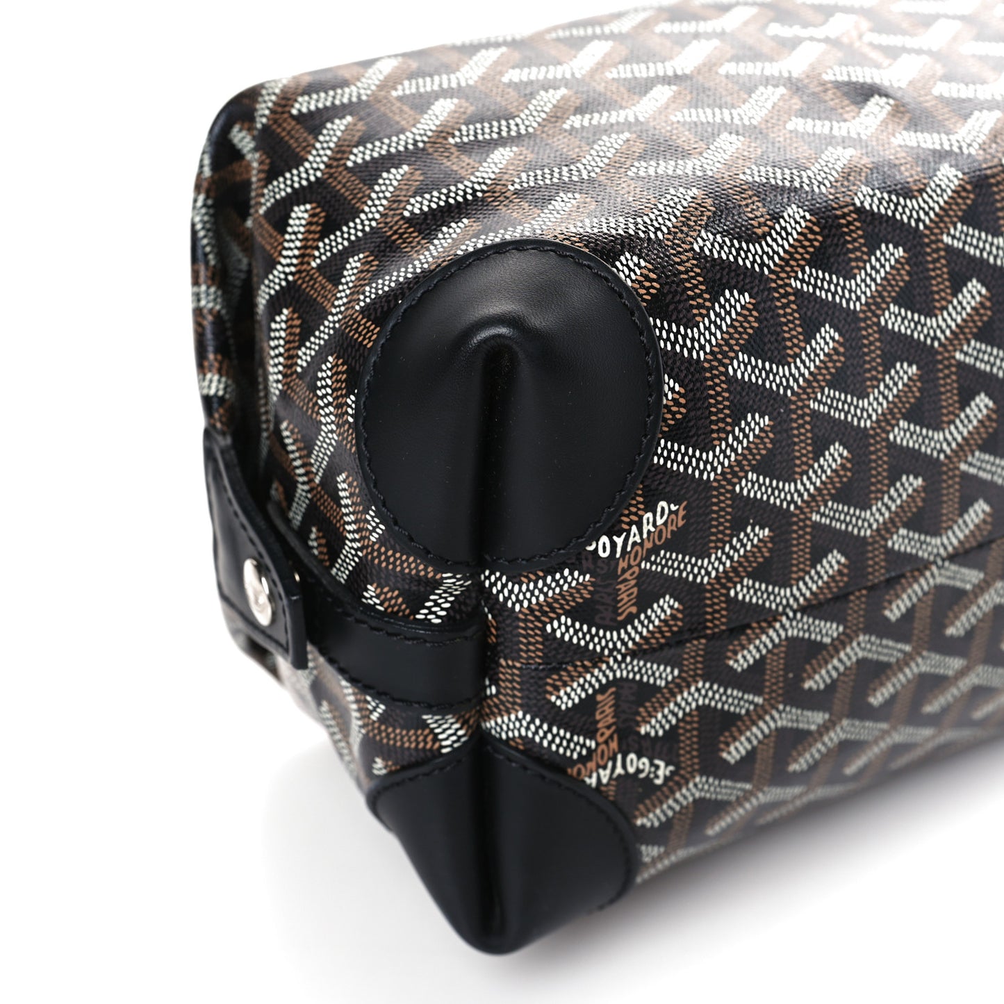 Goyardine Boeing 25 Trousse de Toilette Black