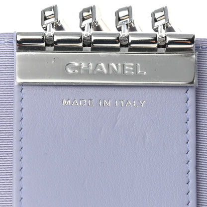 Chanel Caviar Quilted Classic 4 Key Holder Wallet Light Purple 7 of 10