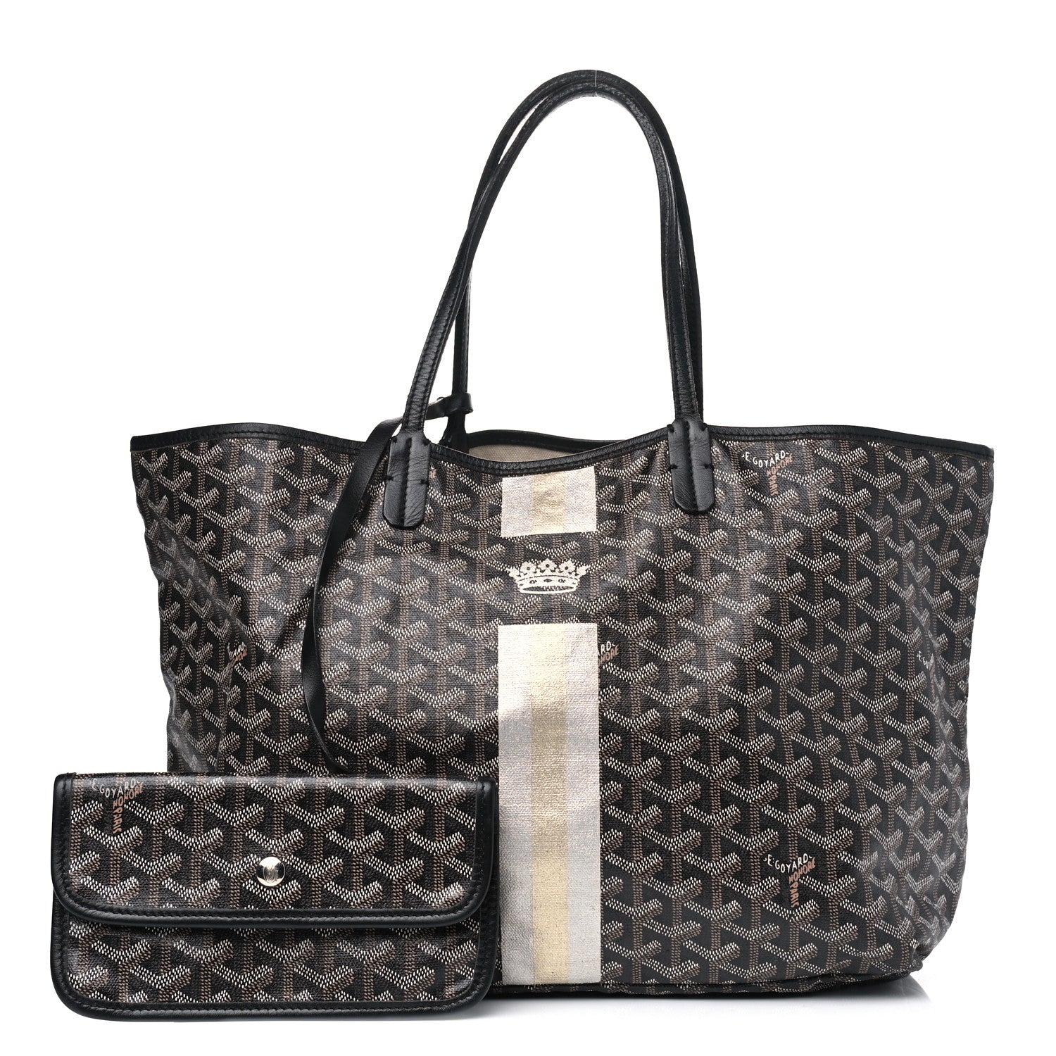Goyard Goyardine Saint Louis PM Black 1 of 11