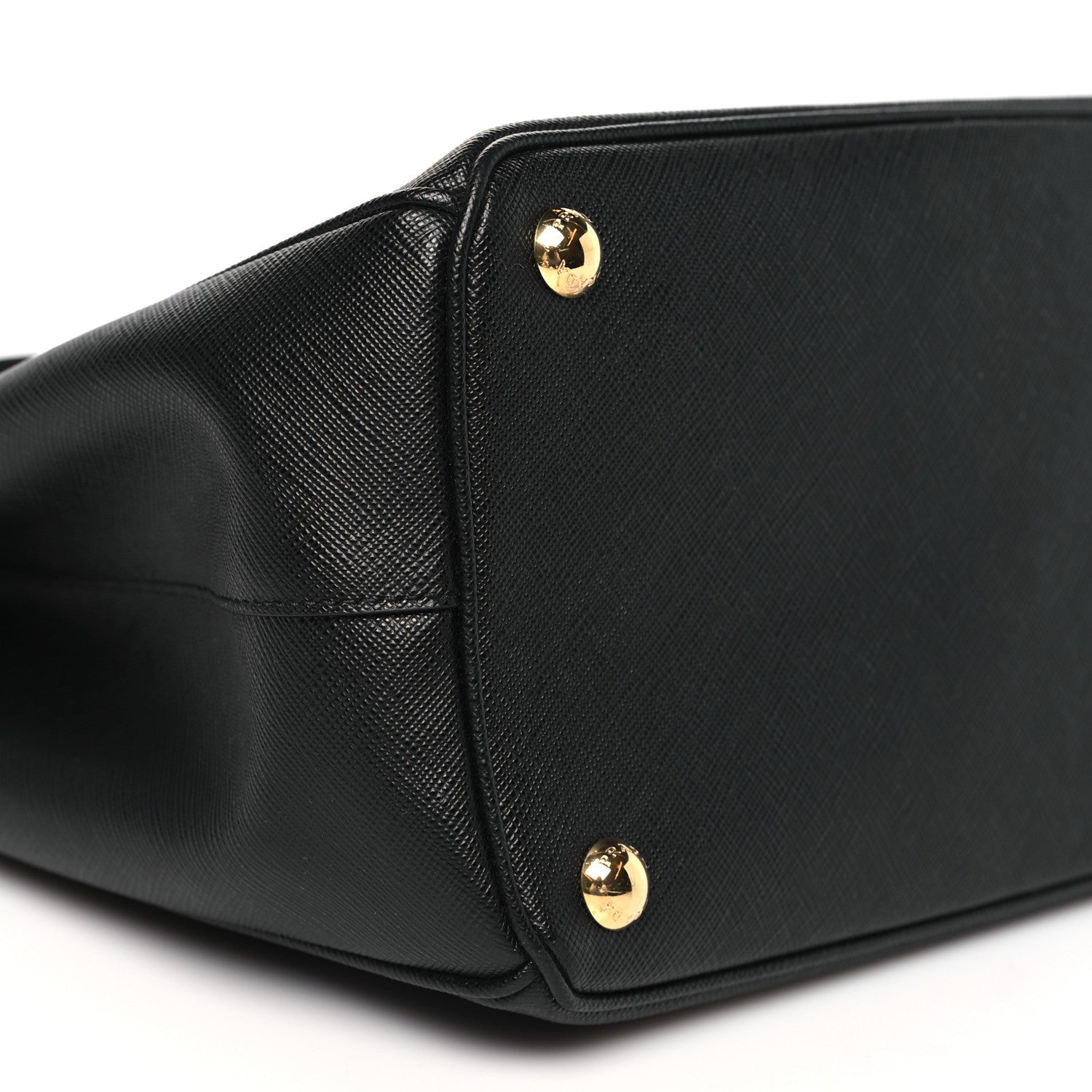 Prada Saffiano Lux Large Galleria Double Zip Tote Black 8 of 9