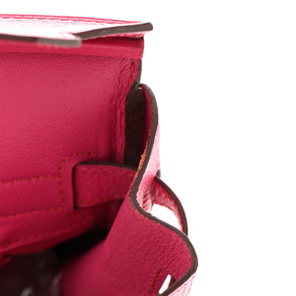 Hermes Chevre Mysore Birkin 30 Rose Shocking 14 of 16