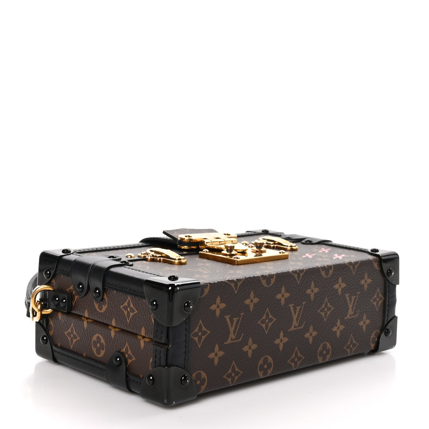 Louis Vuitton Monogram Petite Malle Black 4 of 11