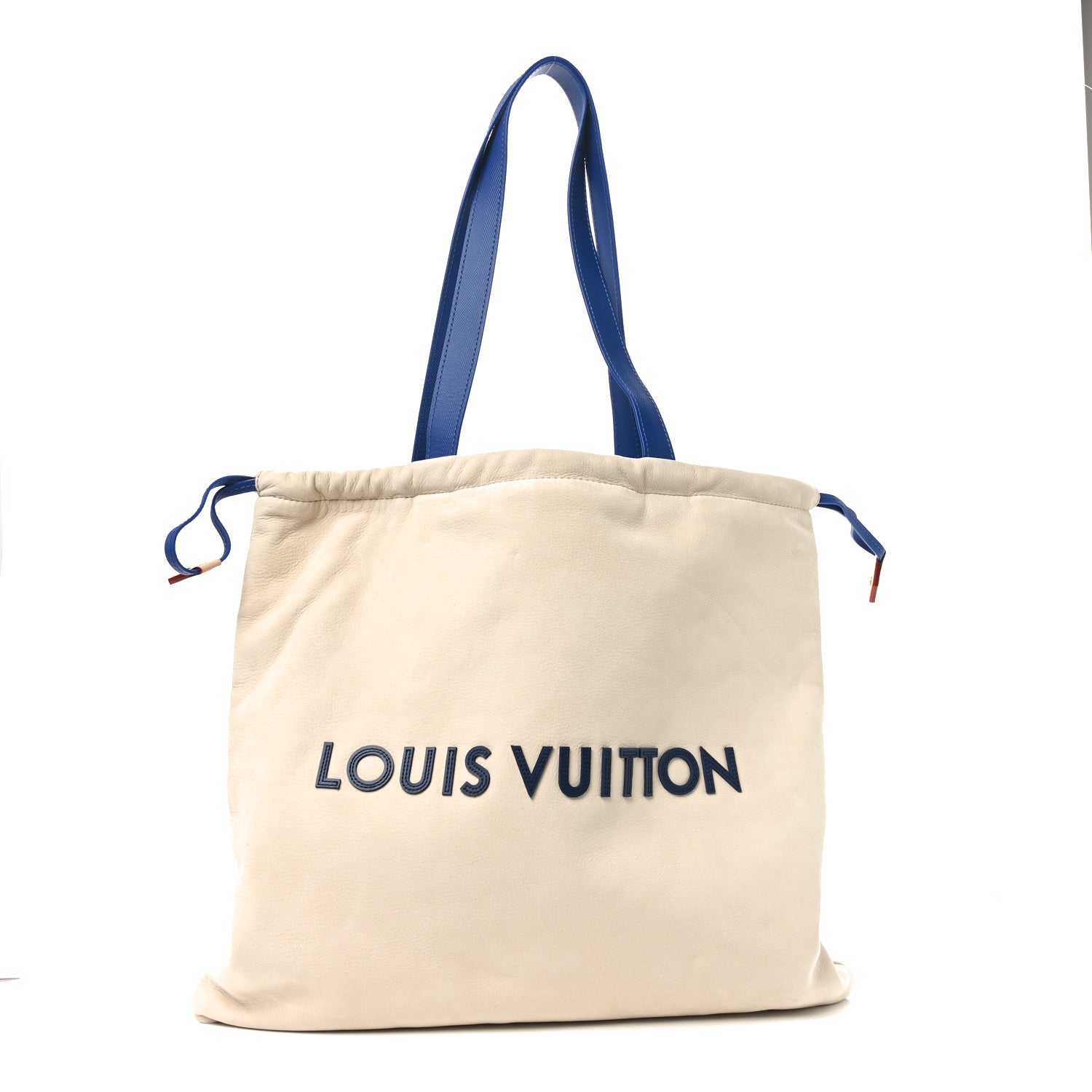 Louis Vuitton Nubuck Dust Bag Tote Ecru White 1 of 9