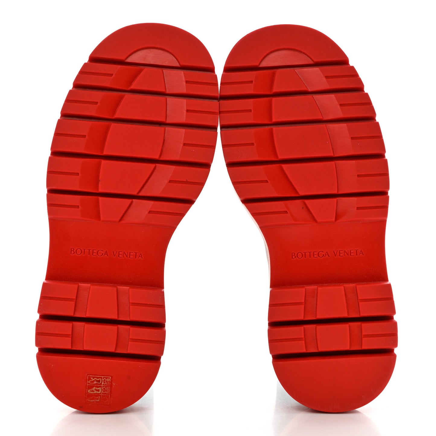 Calfskin The Tire Chelsea Boots 39 Black Bright Red