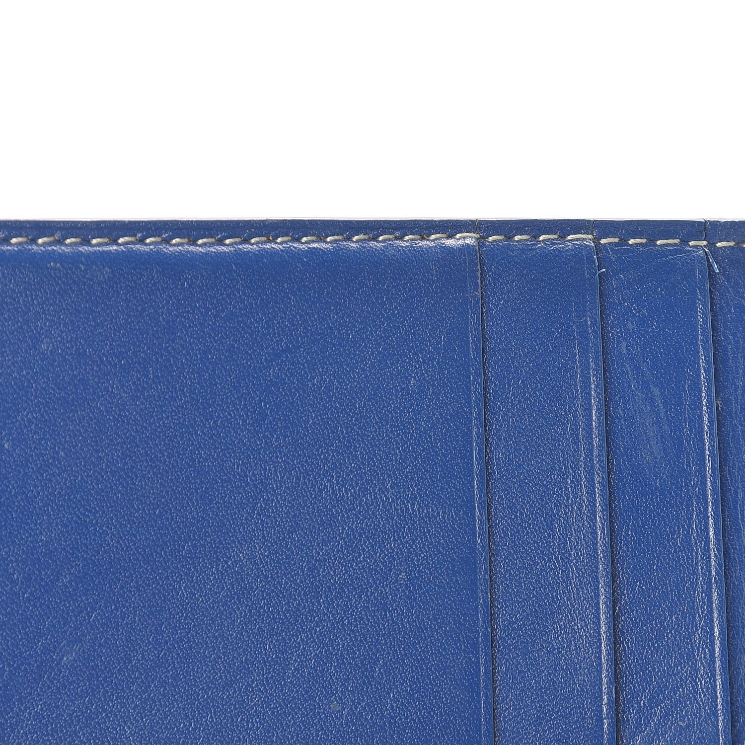 Goyard Chevron Bifold Wallet Navy 10 of 12