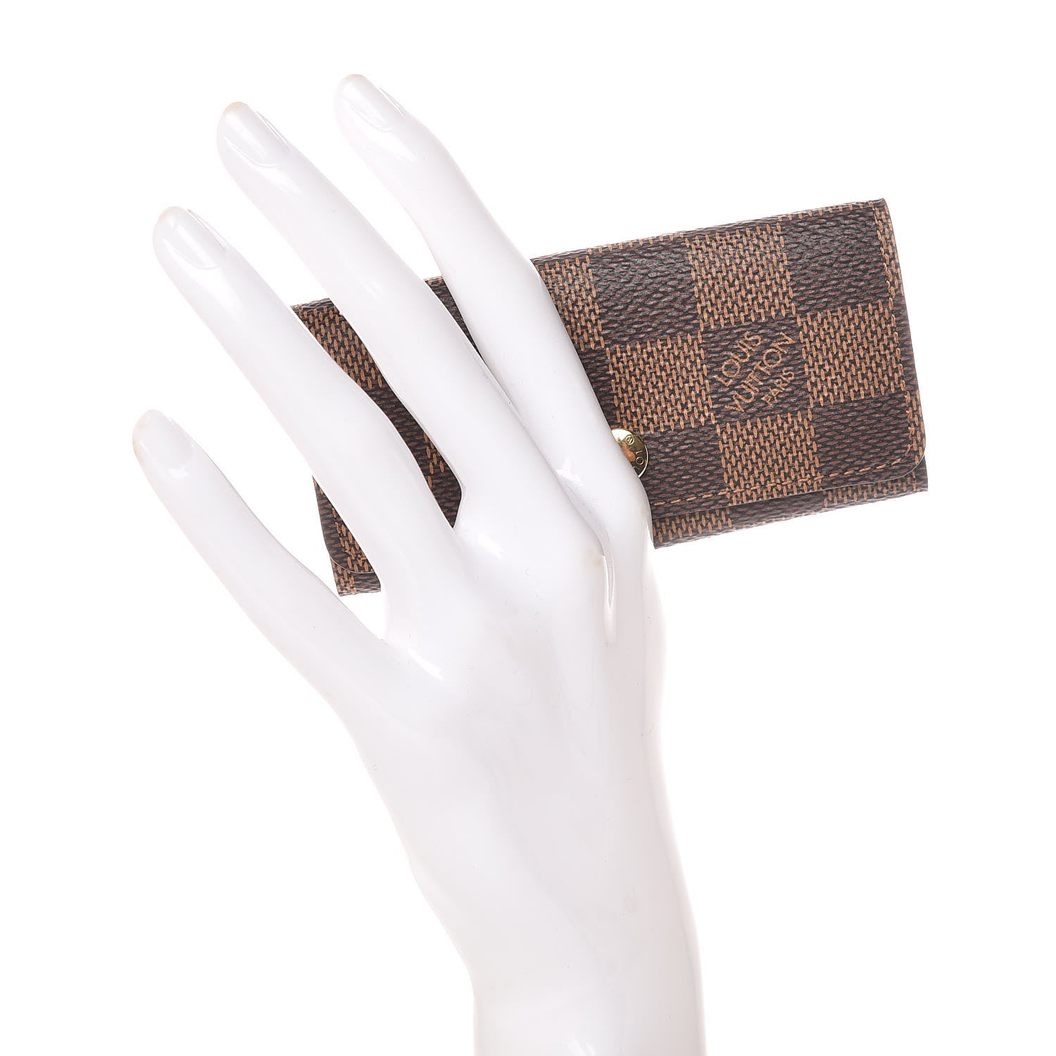 Louis Vuitton Damier Ebene Multicles 4 Key Holder 2 of 7