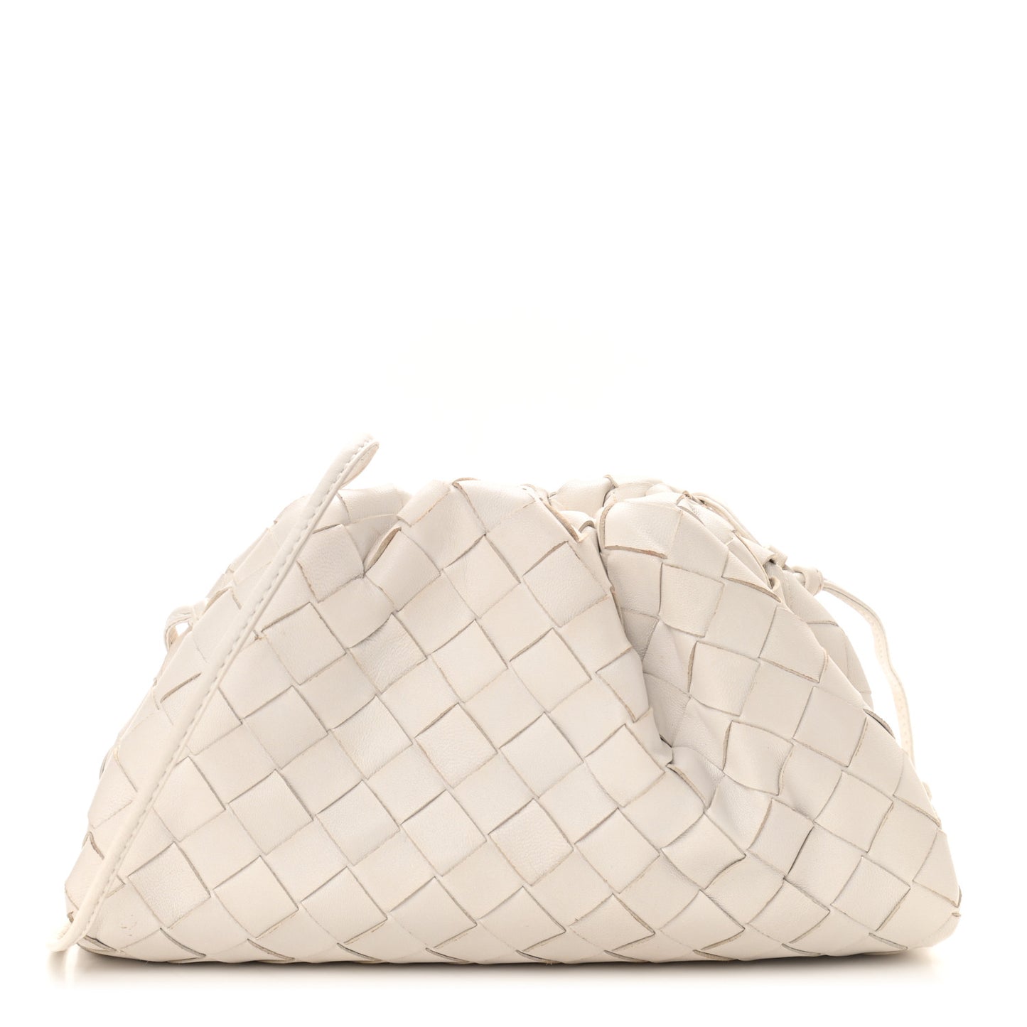 Nappa Intrecciato The Mini Pouch Chalk