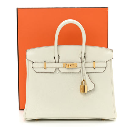 Hermes Togo Birkin 25 Mushroom 11 of 11