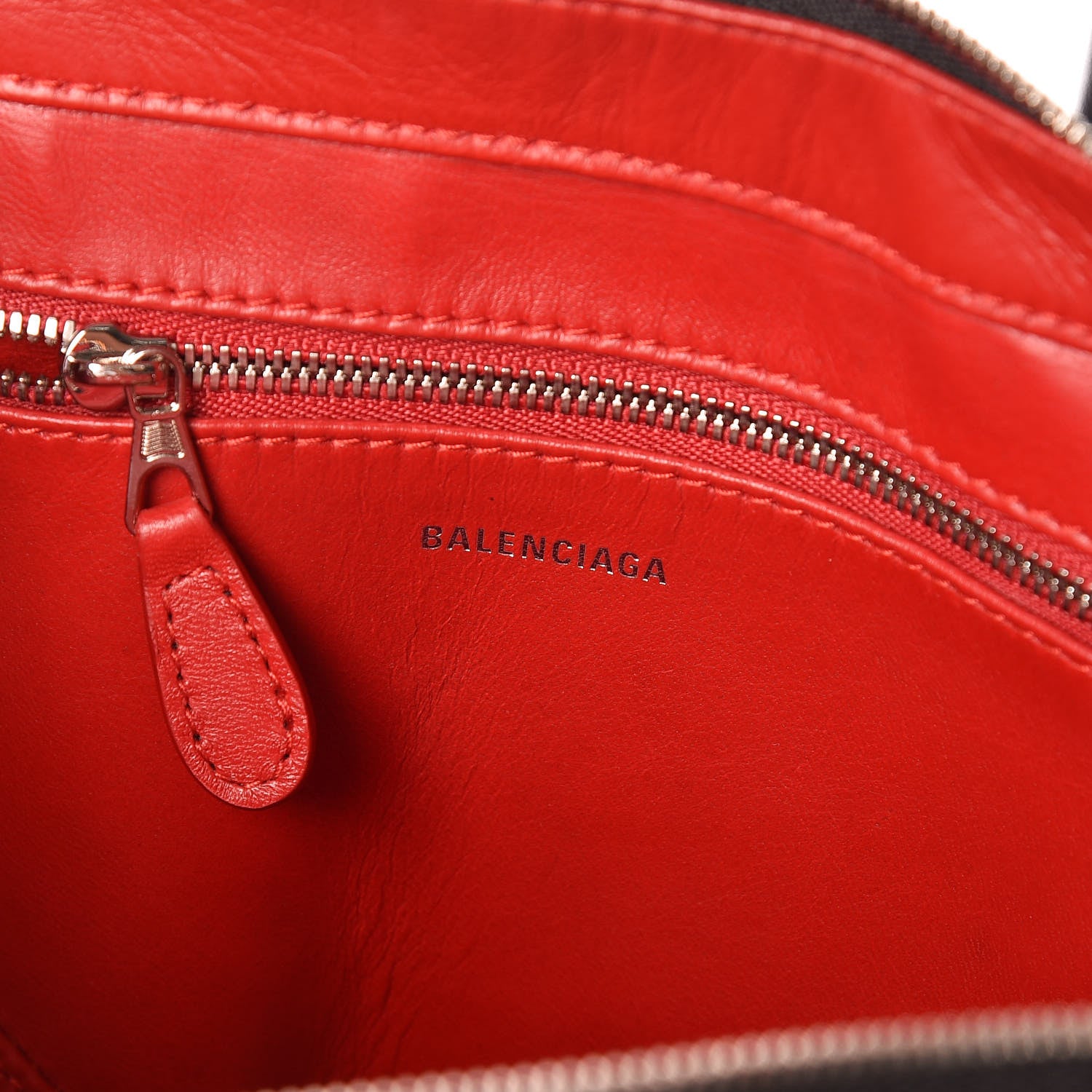 Balenciaga Calfskin XS Triangle Duffle Black 6 of 9