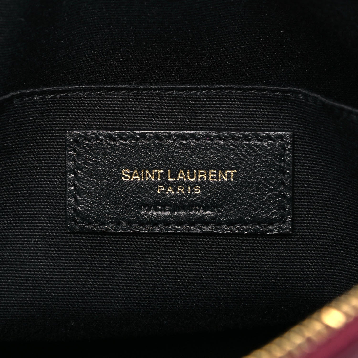 Saint Laurent Calfskin Matelasse Monogram Lou Camera Bag Legion Red 8 of 9