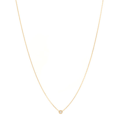 Cartier 18K Yellow Gold Diamond XS D'Amour Pendant Necklace 1 of 5