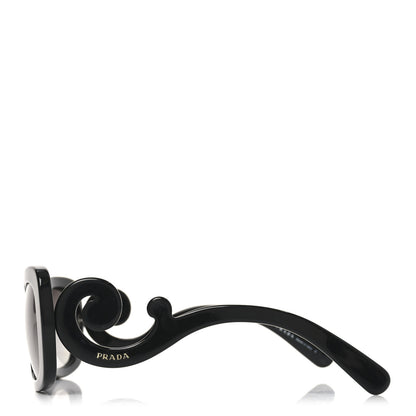 Prada Acetate Baroque Sunglasses SPR 27O Black 5 of 12