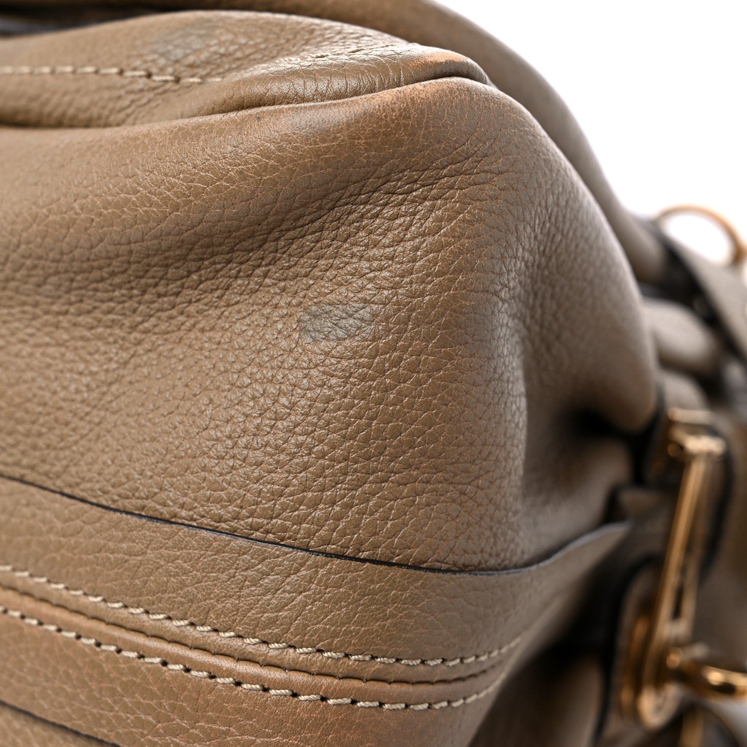 Chloe Calfskin Medium PARATY Barbour Khaki 13 of 20
