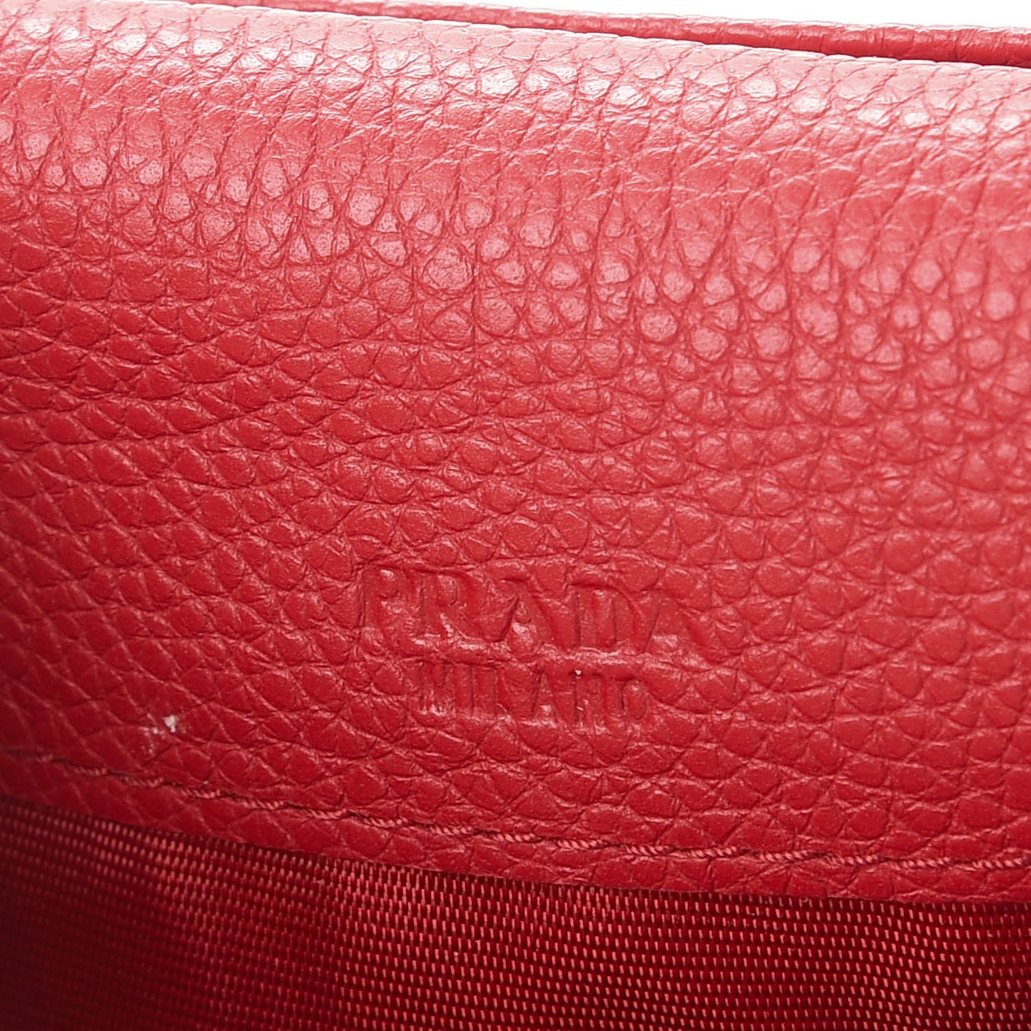 Vitello Daino Continental Flap Wallet Fuoco
