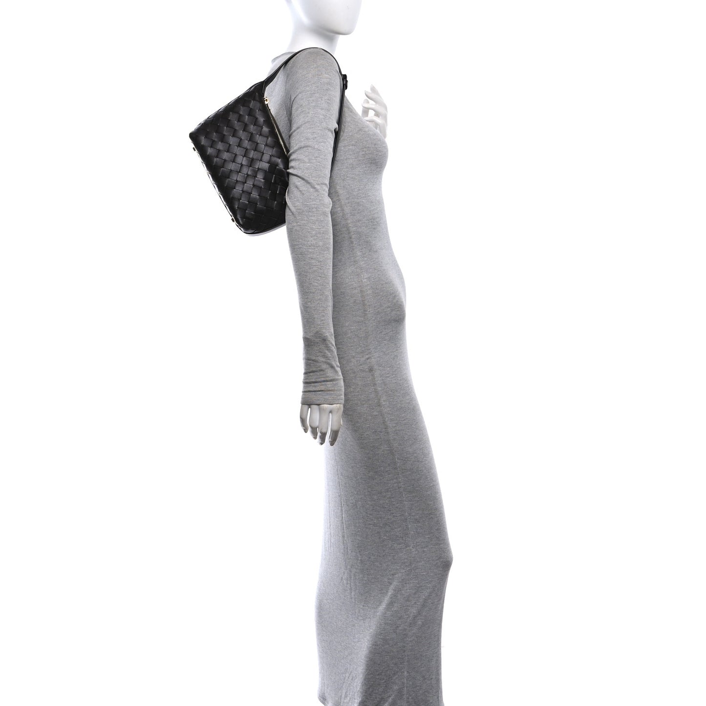 Calfskin Nappa Intrecciato Mini Wallace Fondant