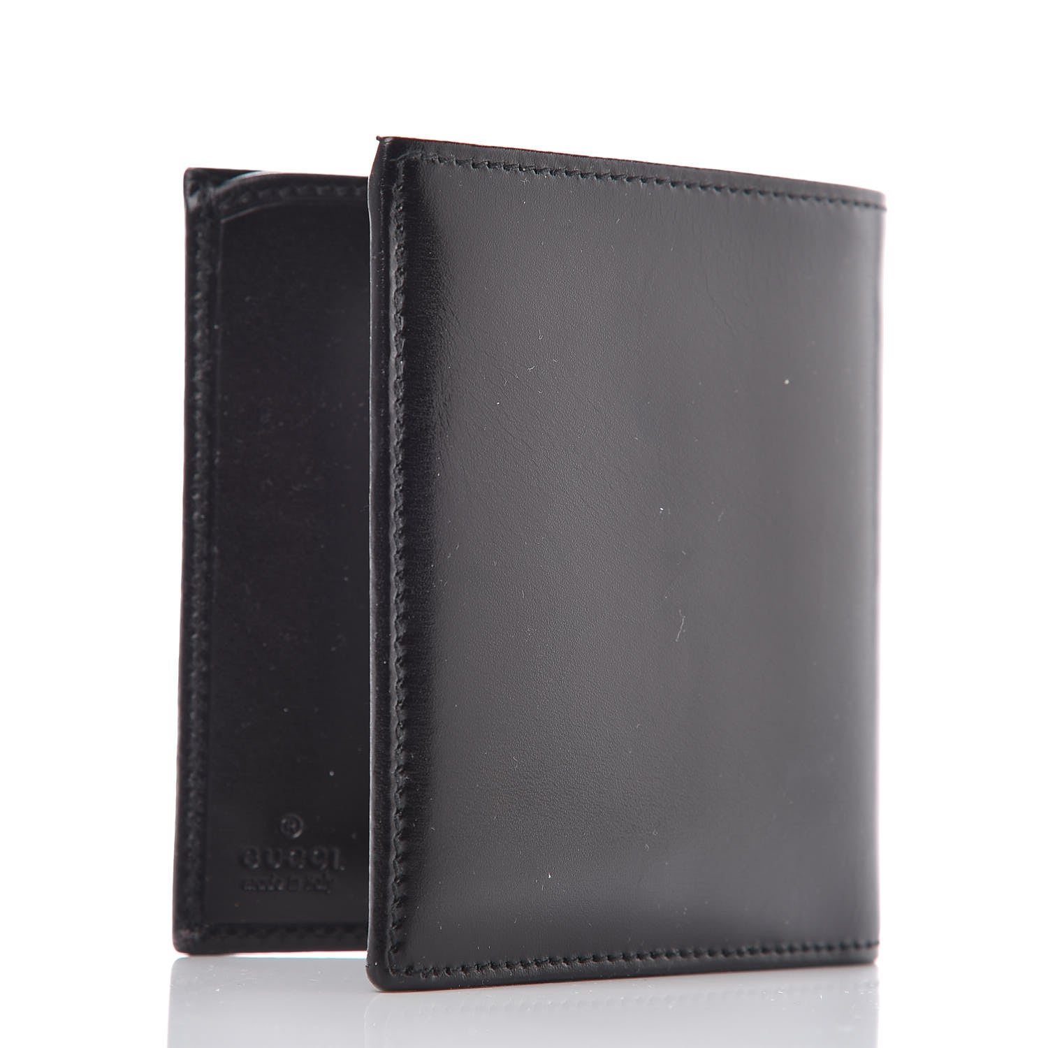 Gucci Calfskin Bi-Fold Wallet Black 3 of 8