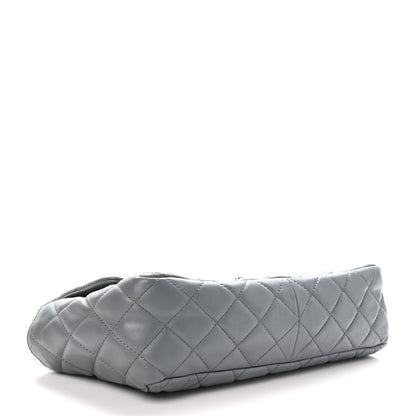 Chanel Lambskin Large Around Pockets Flap Dark Grey 4 of 10