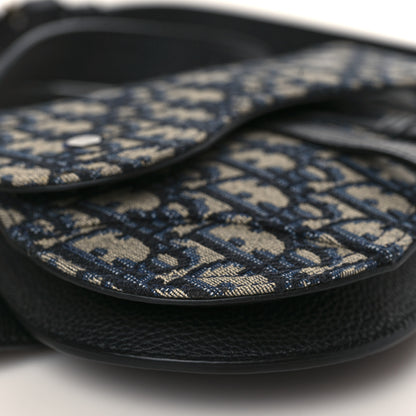 Christian Dior HOMME Oblique Saddle Belt Bag Blue 6 of 6