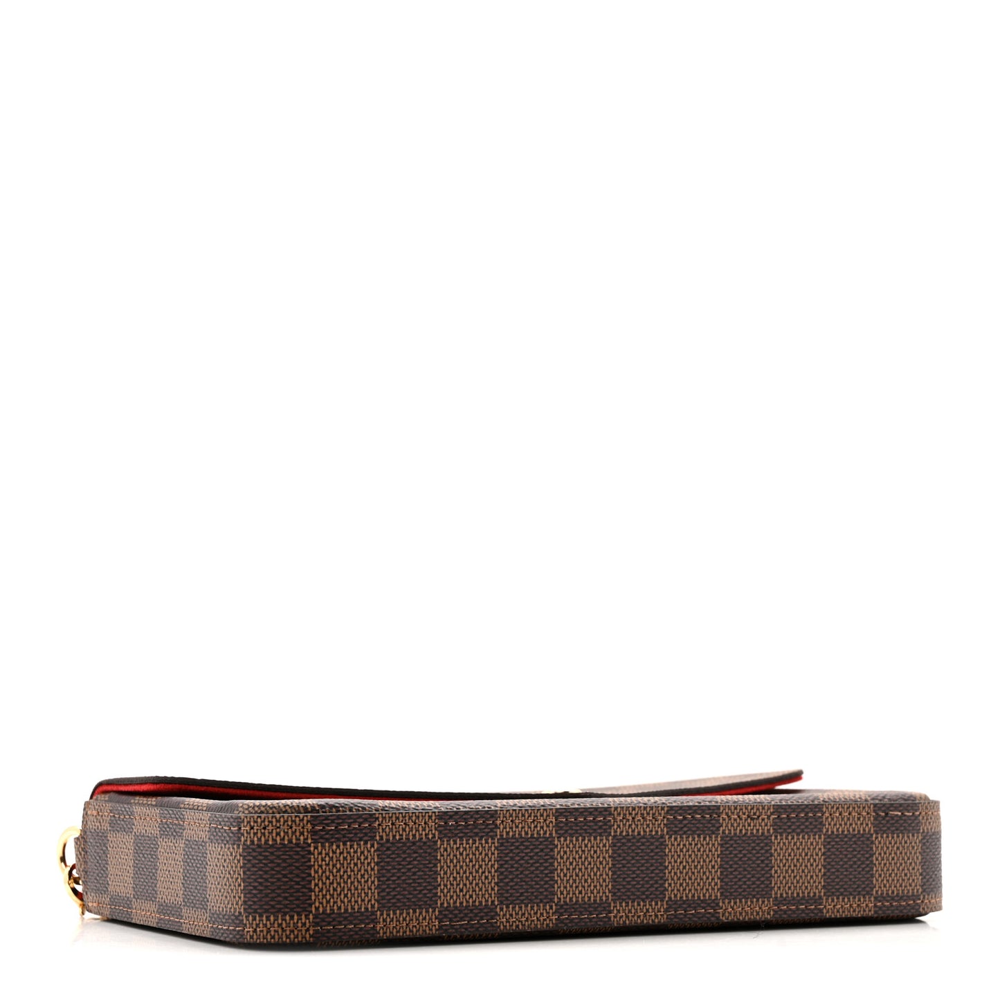 Damier Ebene Pochette Felicie Chain Wallet