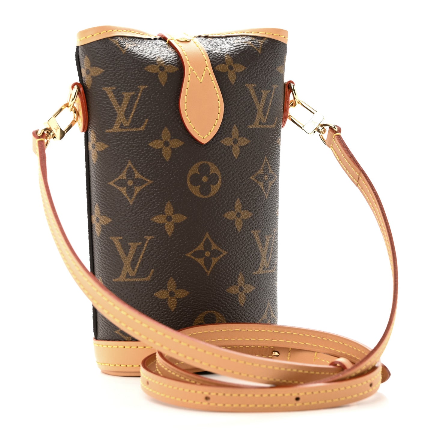 Monogram Fold Me Pouch