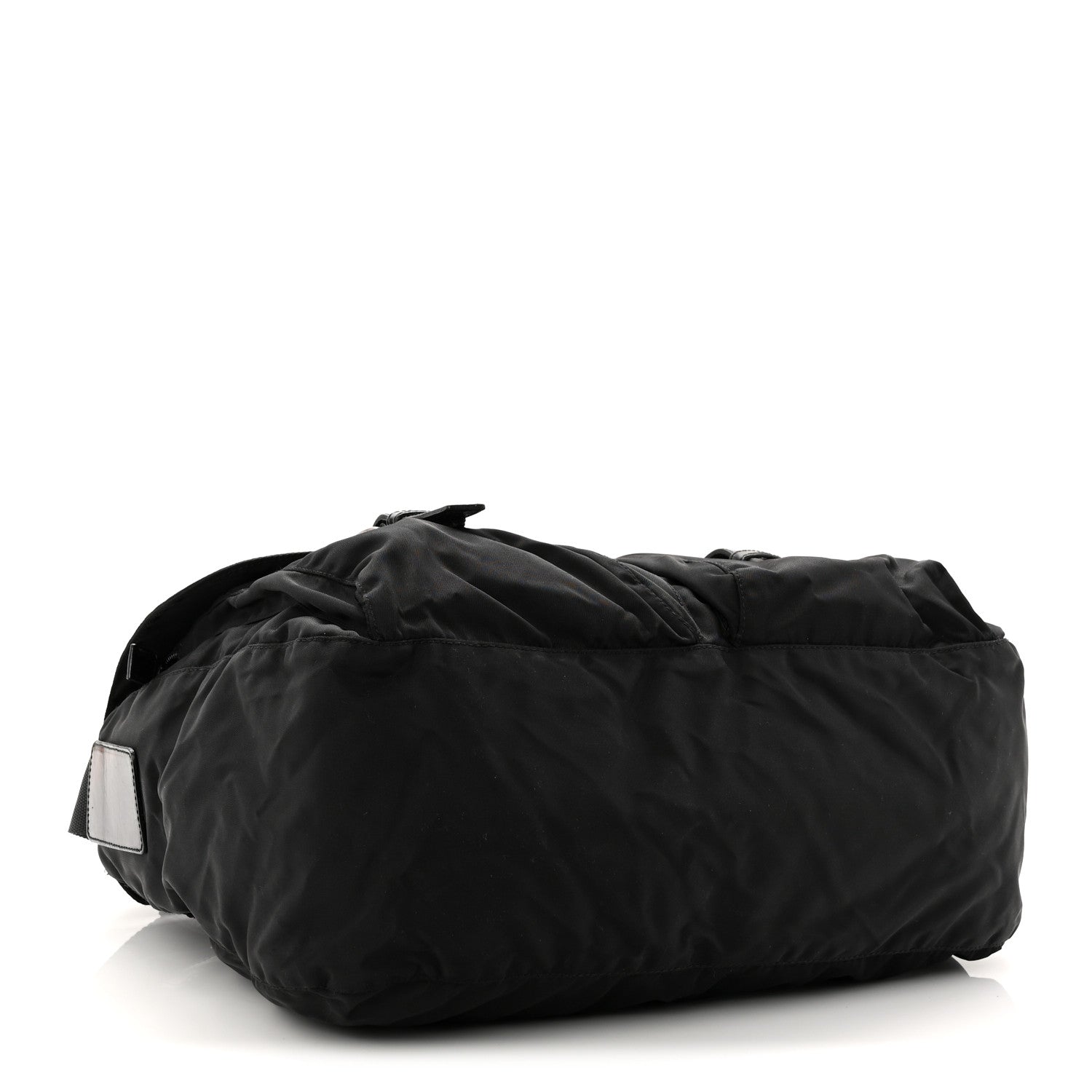 Prada Tessuto Nylon Messenger Bag Black 4 of 11