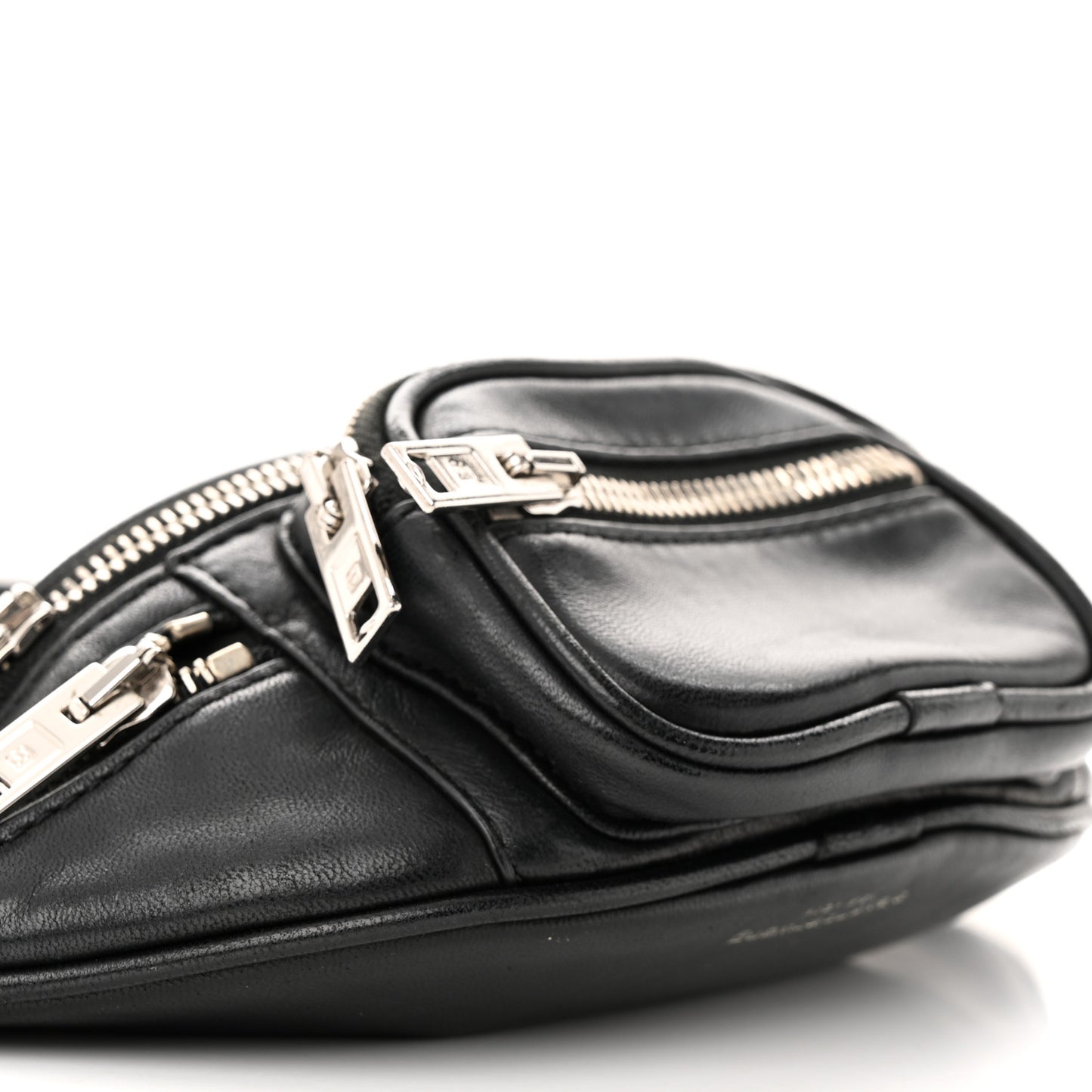 Lambskin Mini Attica Belt Bag Black