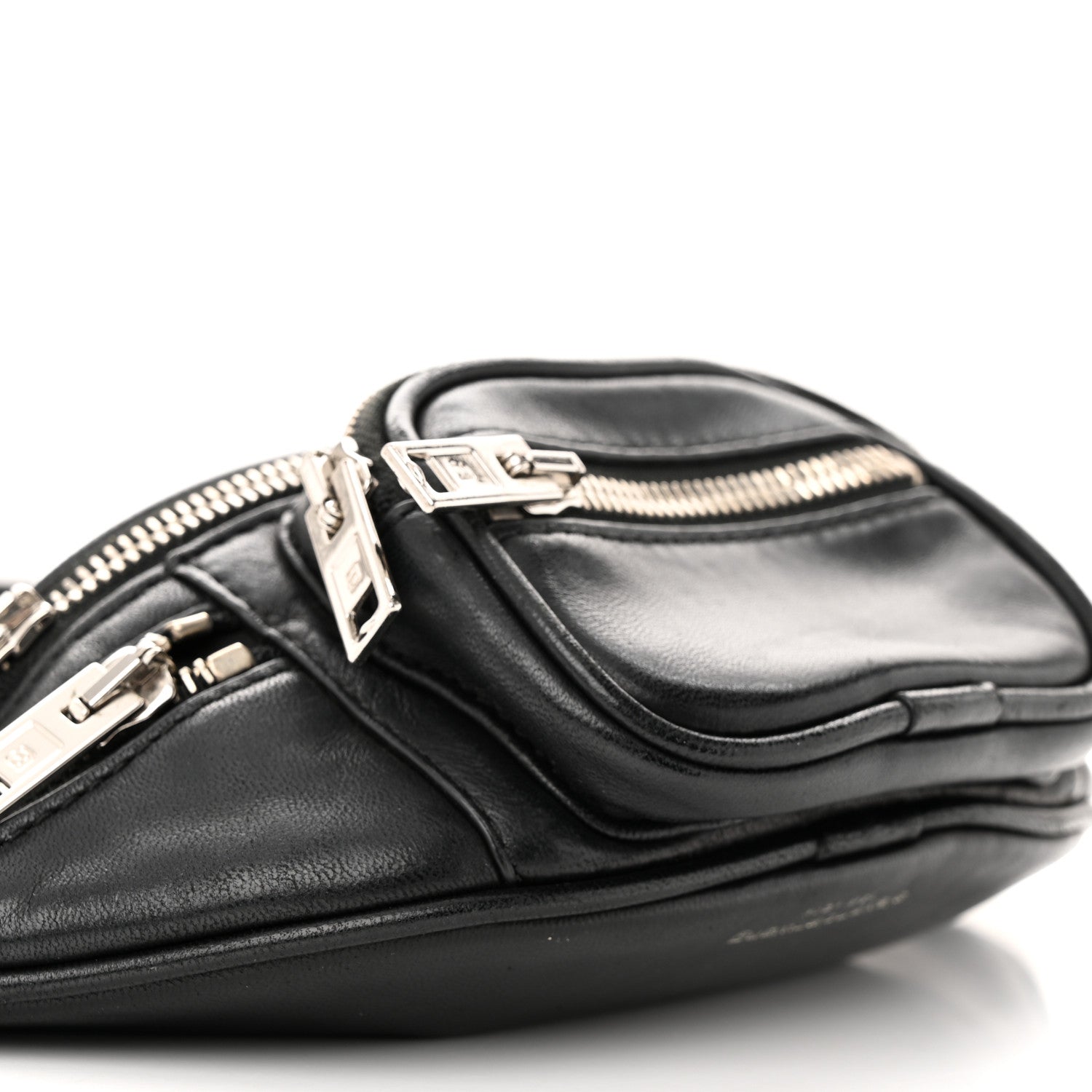 Alexander Wang Lambskin Mini Attica Belt Bag Black 8 of 11