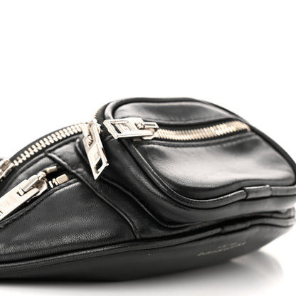 Alexander Wang Lambskin Mini Attica Belt Bag Black 8 of 11