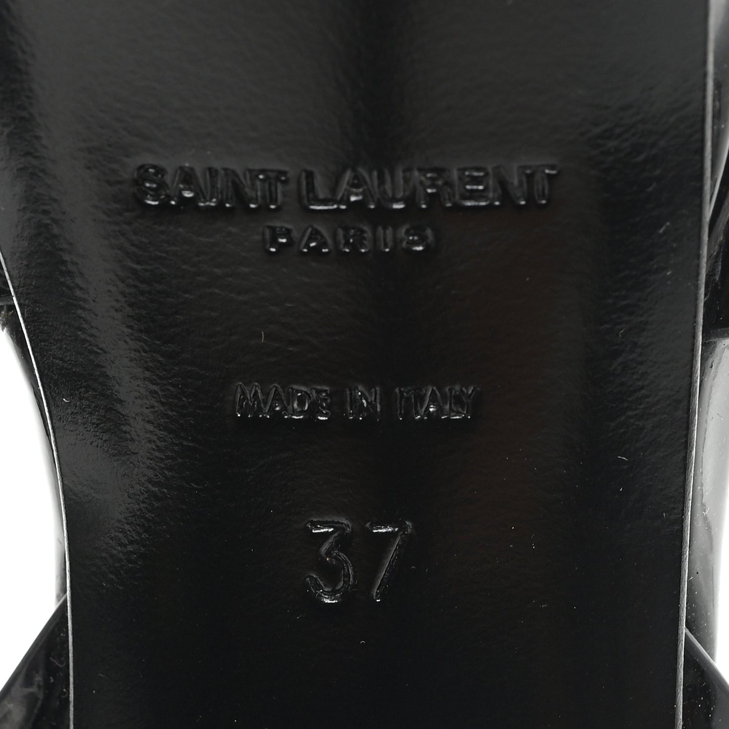 Patent Tribute 75 Platform Sandals 37 Black