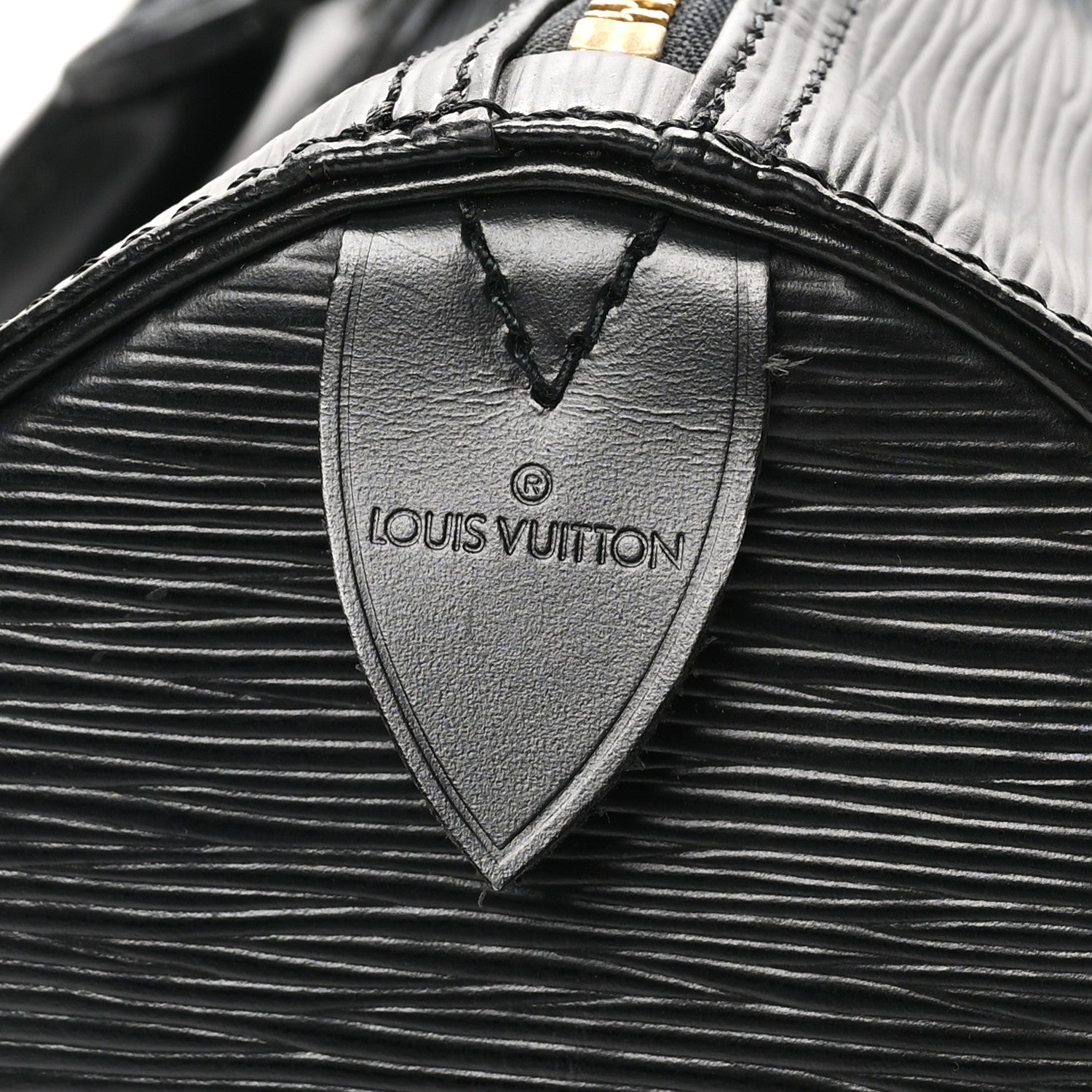Louis Vuitton Epi Speedy 35 Black 6 of 11